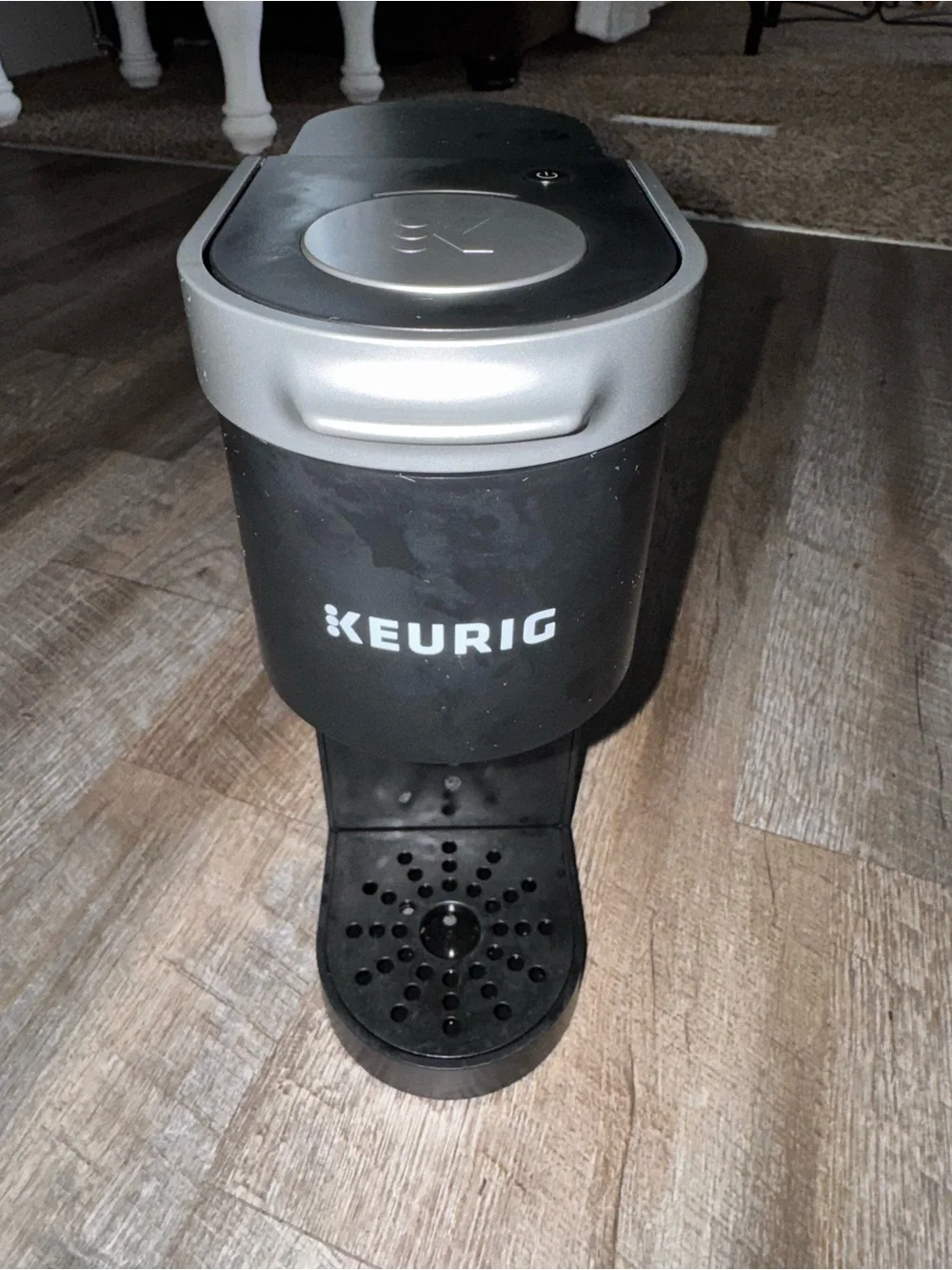 Keurig Portable Single-Serve Coffee Maker - Black & Silver USED